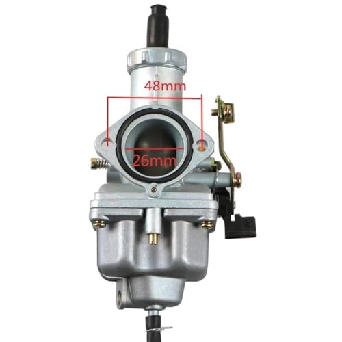 Carburateur PZ26 starter à câble pour moto 110cc 140cc et CG125