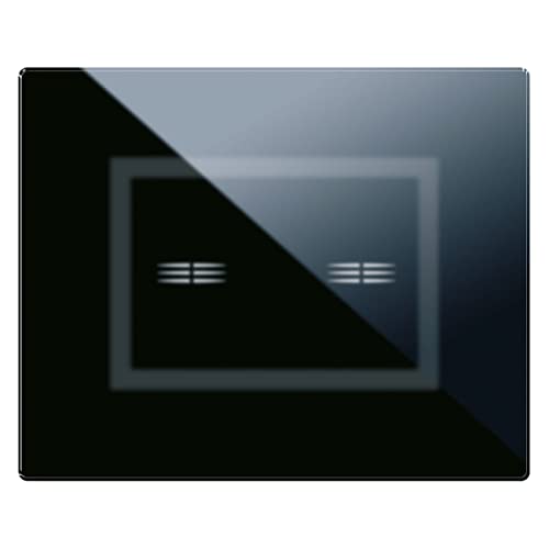 Placca Ave Veratouch 44Pvtc02Nal Nero Assoluto Finitura Lucida 2 Comandi A Scomparsa