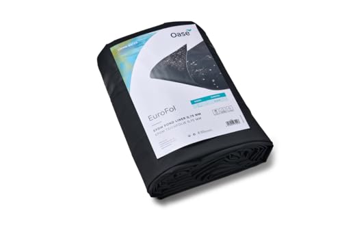 OASE EuroFol Teichfolie EPDM Pre-Packed 0,75 mm / 4 x 6m - verlegfertiger Teichfolienabschnitt, UV- und witterungsbeständig