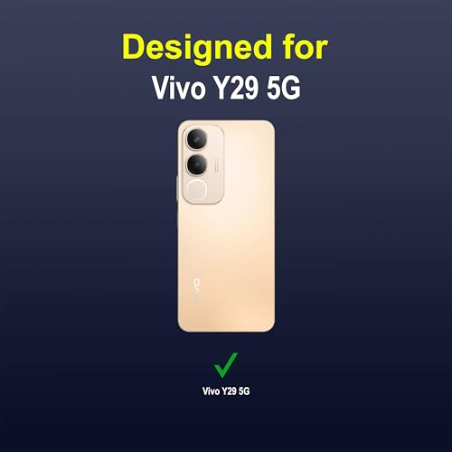 Image of amazon basics Back Case Cover for Vivo Y29 5G | Compatible for Vivo Y29 5G Back Case Cover | Liquid Silicon Magic with Camera Protection | Sapphire