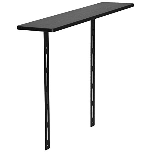 VIVO 26 inch VESA Above TV Shelf Mount, Holds DVD Player, Media Devices, and More, Fits VESA 200mm, 400mm, 600mm, Black, MOUNT-SFTV4A