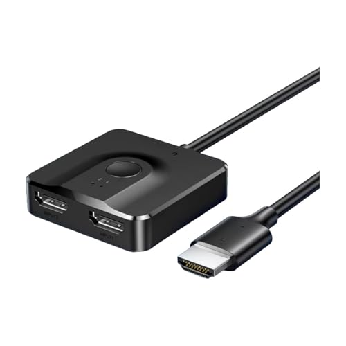 Affichage multi-écran HDMI résolu avec ce commutateur bidirectionnel 4K60Hz deux en un