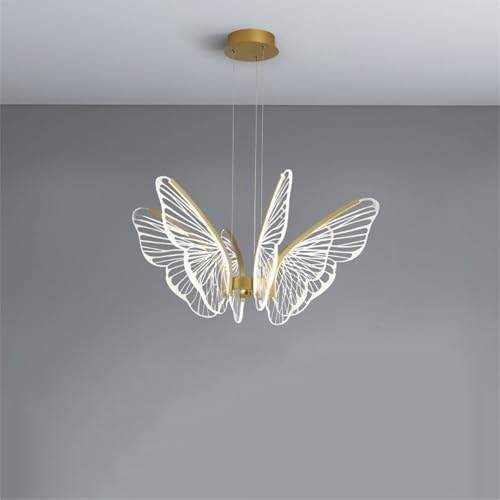 Lustre acrylique papillon pour créer une ambiance de salon de thé