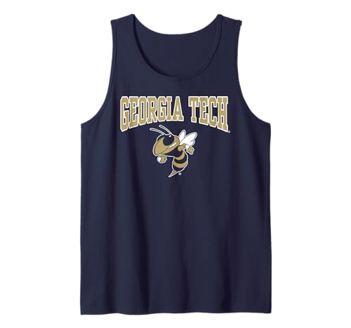 Georgia Tech Yellow Jackets Buzz Navy Officially Licensed Tank Top