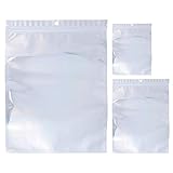 PAKET EINSCHLIEßLICH: 100 x pouch taschen. DIMENSION: Größe 1: über 6x10 cm ( 40 stück ). Größe 2: über 10x18 cm ( 30 stück ). Größe 3: über 20x30 cm ( 30 stück ). FARBE: wie gezeigt. MATERIAL: metallic mylarl.