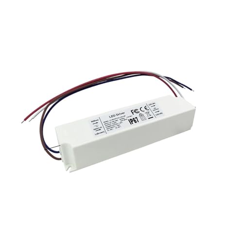 Transformateur LED 2100mA 18-39V boîtier plastique IP67 étanche 80W max