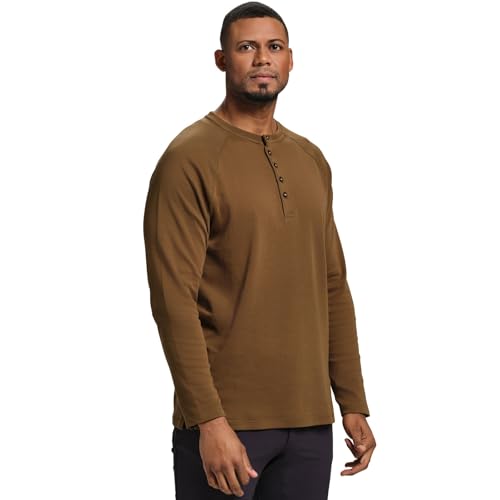 Beretta Men's Scout Performance Relaxed Fit Thermal Long Sleeve Henley Shirt3
