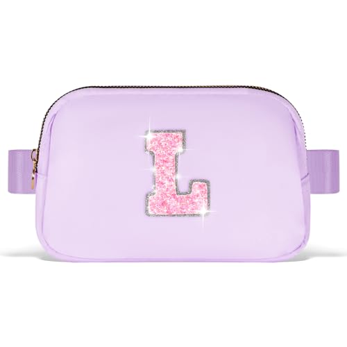 Image of Uygafly Gift for Teen Girls Kids Daughter Her - Birthday Gifts for 3 4 5 6 7 8 9 10 11 12 13 Year Old Girls,Fanny Pack Crossbody Bag Purse Belt Bag Cute Trendy Stuff | Lavender,L