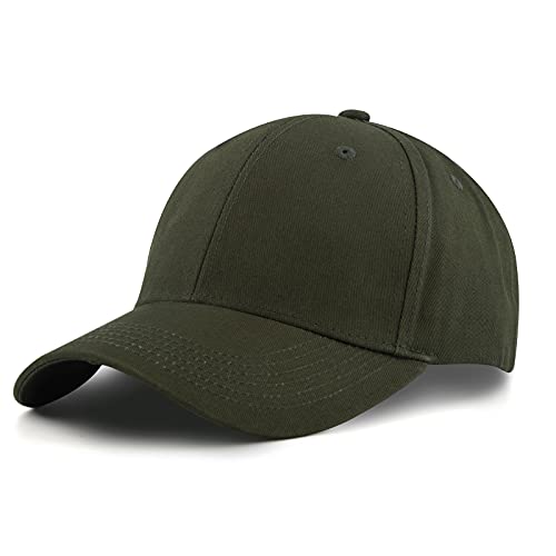 KELOYI Kappe Herren Sommer Adjustable Baseball Cap ArmeegrÜN Basecap...