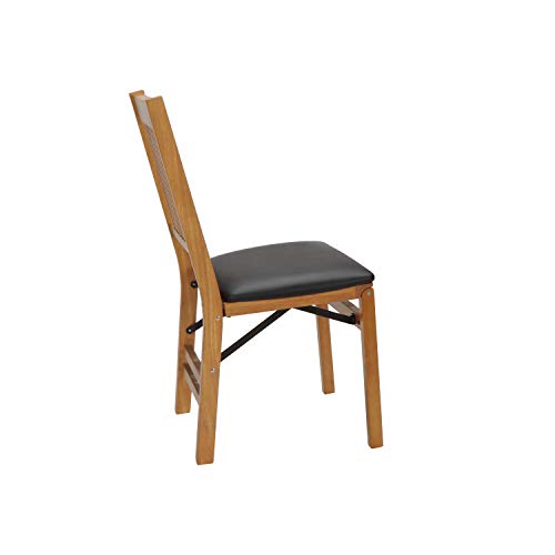 Stakmore True Mission Folding Chair Finish, Set Of 2, Oak #TOP3