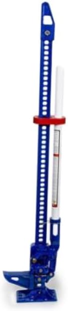 Hi-Lift Floor Jack, Hi-Lift Patriot, 60 in Long, 7000 lb Capacity, Cast Iron, Blue/Red/White Powder Coat, Each