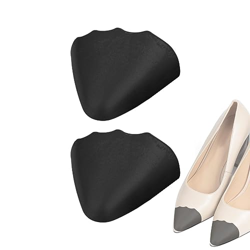 1/4 Pares Plantillas De Relleno Zapatos - Inserciones De Relleno Para Zapatos Relleno De Espuma Viscoelástica Para Dedos | Relleno De Punteras De Zapatos Para Hacer Que Los Zapatos Grandes Se Ajusten