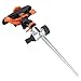 Rasensprenger auf Erdspieß, 360 Grad Pulsationssprenger aus Metall Gartensprinkler Rasensprenger Impulsregner Automatischer Rasenwassersprinkler für Rasen Pflanzen Gemüse Pastorale