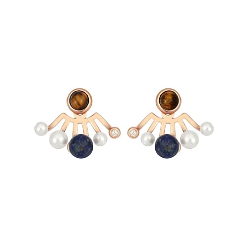 Pendientes de planeta creativos para moda mujer y joyería fina de fiesta