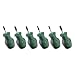 Produktbild Bosch Stubby Schraubendreher Set 6-teilig (Kompakte Schraubendreher für Arbeiten an engen Stellen; PH/PZ/TX/SL; S2-Stahl; Hohes Drehmoment; Farbcodiert; Magnetische Spitze; Ergonomischer Softgrip)