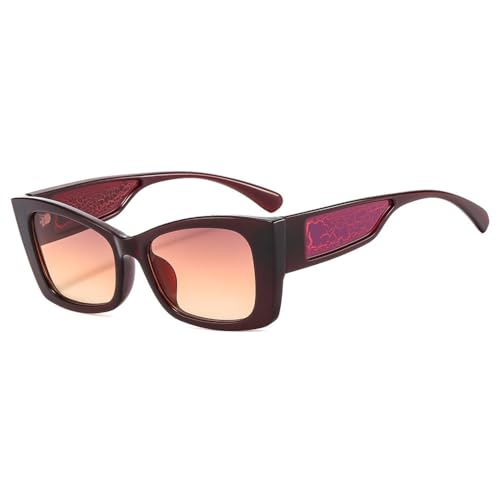 Lunettes de soleil œil de chat MUTYNE monture rétro vintage noire UV400 pour femme et homme