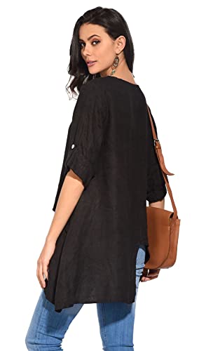 Robe d'été marine Bonateks coupe casual pour femme taille S