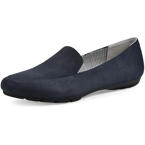CLIFFS BY WHITE MOUNTAIN Women's Gallant Cushioned Moc-Loafer, Black/Suedette, 8 M Cover