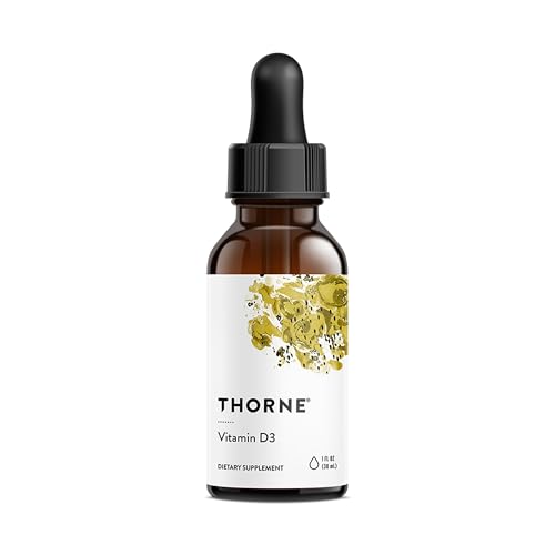 THORNE Vitamin D3 Liquid 4 000 IU with Precision Dropper 30 Servings