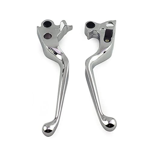 Twinyan Brake Clutch Lever Hand Levers Compatible For Harley Sportster 883 1200 Dyna Touring 1996-2003 thumb #1