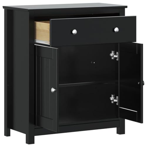 Muebles de baño de pino negro BERG para maximizar tu espacio de aseo 5