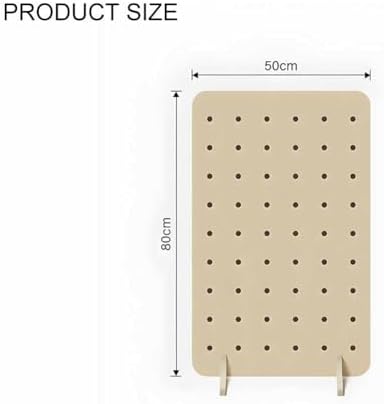 Freestanding Pegboard Organizer Rack - Versatile Storage Solution for Tools, Crafts, and Ornaments, Wall-Mountable Design for Easy Display and Accessibility