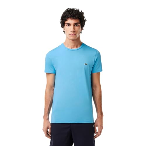 Image of Lacoste Men's Short Sleeve Pima Jersey Crew Neck Tee