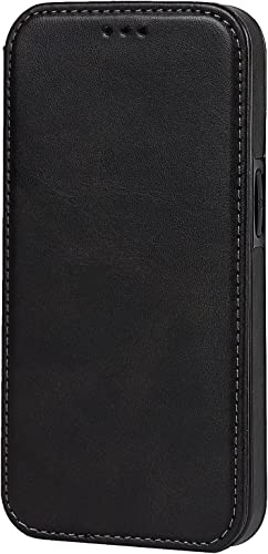 Étui portefeuille pour iPhone 14 antichoc avec béquille