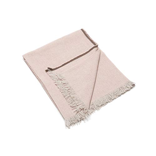 Châle en cachemire et mérinos contre le froid, grand plaid doux pour femme