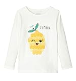 recyceltes Polyester NAME IT Jungen NMFDANA LS TOP Box Sweatshirt, Snow White, 98