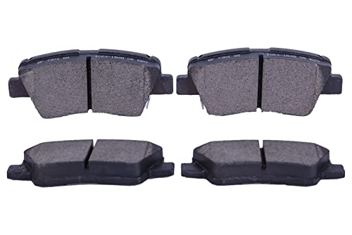 Image of Rear Ceramic Brake Pads Set D1848 Replacement For 2016-21 Hyundai Tucson 2017-20 Kia Sportage Hardware Fit Included