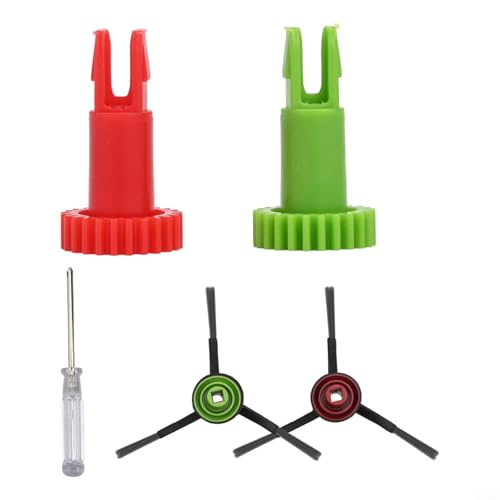 Seitenbürsten-Motorverbindung für ECOVACS, für DEEBOT, für OZMO 950/920/N5/N8/T5/T8/X1/T10, 2-tlg. Set mit Seitenbürsten und Schraubendreher, einfacher Austausch