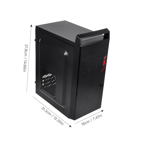 Carcasa Compacta Mini para Computadora con Asa, Soporta CPU Cooler y GPU para Equipos de Oficina y Juegos, Fácil de Instalar y de Alto Rendimiento miniatura 2