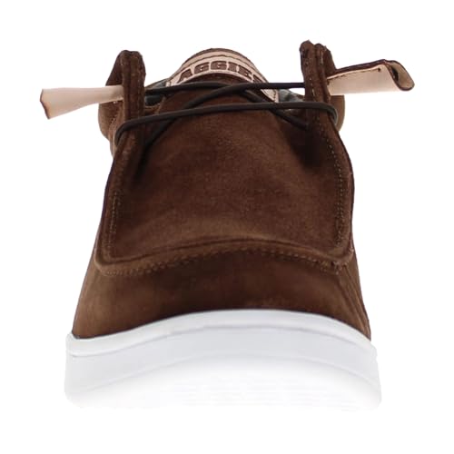 Vaccari Men's Myles Slip-On Suede Loafers & Collegiate Leather Patch | Comfortable & Light-Weight Casual Shoes3