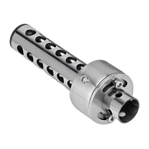 Silenciador de motocicleta de acero inoxidable universal ajustable para tubo escape urbano