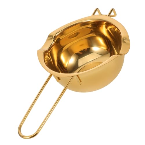 Garneck Chocolate Melting Pot Chocolate Melting Bowl Kitchen Supplies Kitchen Essentials Stainless Steel Melt Pot Melting Chocolate Pot Butter Heating Pot Candy Melting Pot Boiler Pot