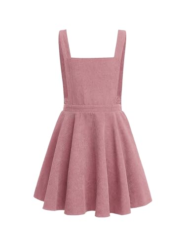 SweatyRocks - SweatyRocks Girl's Corduroy Overall Dress Sleeveless Skirtall Jumpers - Best Deal on Amazon