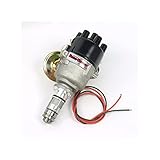 PerTronix D177600 Flame-Thrower Plug and Play Electronic Ignition Distributor with Ignitor Technology, Compatible with British Engines 6 Cylinder, Vacuum Advance Cast