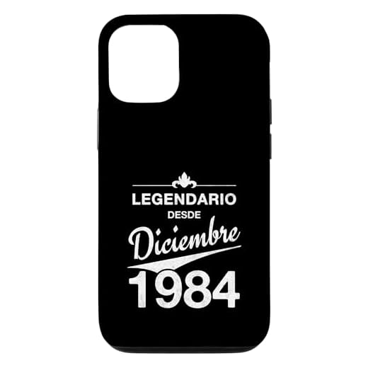 Carcasa para iPhone 12/12 Pro 40 cumpleaños Nacido en Diciembre de 1984 Vintage 40 años