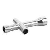 GALPADA Mini Kreuzschlüssel Schraubenschlüssel Set Kreuz Steckschlüssel für Rc Modell Auto Reparatur Tragbares Multifunktions Werkzeug für Roboter Wartung und Drucker Instandhaltung