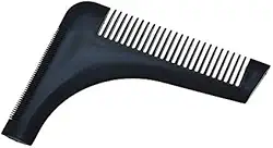 Maschio Pente Modelador Barba Preto