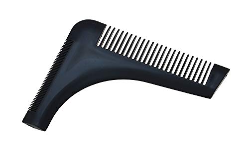 Maschio Pente Modelador Barba Preto