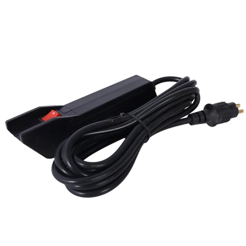 12v Trailer Winch,Reversible Electric Winch, for Boats Up to 5000 Lbs, Galvanized Wire Rope, Rapid Mount, Handheld Remote,Power in and Manual Out (Black-5000 lbs)