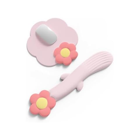 COVEVA Flower Keyboard Wrist Rest and Mouse Pad with Wrist Support,Memory Foam Wrist Rests for Keyboard and Mouse Set,Ergonomic Wrist Pad with Non Slip Base for Gaming,Office, Laptop(Pink) Cover