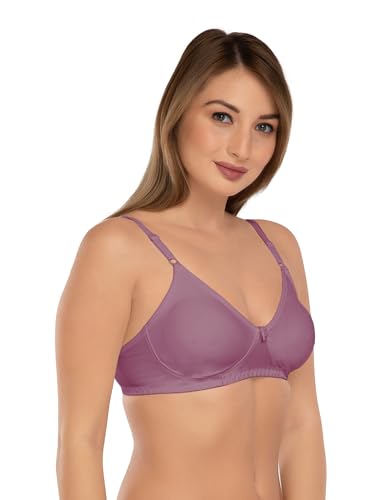 Image of Daisy DEE Women's Cotton Seamless Non-Padded Non-Wired Full Coverage T-Shirt Bra NLBLA