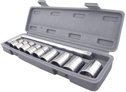 ATHRZ 10 in 1 Socket Wrench Spanner Set Automobile Repair Tool Box Precision Sleeve Wrench Sleeve Wrench Combination Hand Tool Socket Set - 10PCTK-N11, Box End, Fixed Square and Hex end (B0987PN943) Amazon Price History, Amazon Price Tracker