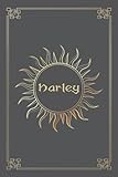  HARLEY JOURNAL GIFTS: Lined Notebook with Personalized Name On The Cover (Perfect Present for All Events)