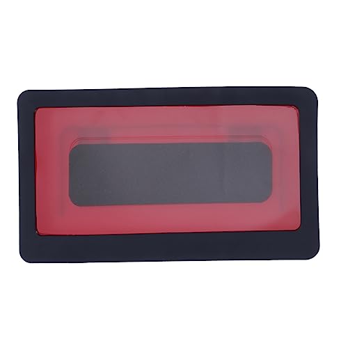 KICHOUSE 1 PC Phone Storage Rack No Drilling Wall Mounted Cellphone Stand for Bathroom Organizer with Transparent Window for Easy Operation and Viewing