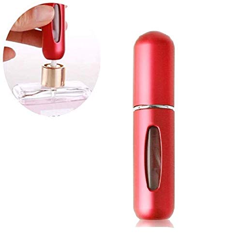 Preisvergleich Produktbild BOENTA Leere Parfümflasche Parfüm Zerstäuber Mehrwegflasche Nachfüllbare Parfümflasche Zerstäuber Feinnebel Reise-Parfüm-Flasche Leere Sprühflasche red