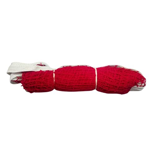 Image of Korbax Nylon Tape One Side Border Beginner Badminton Net (21 * 2.2 Feet) for Sports, Training, Practice and Fun